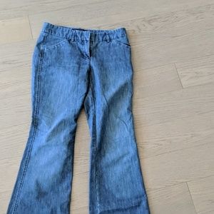 Express Editor flare jeans